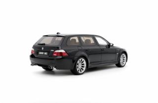 BMW E61 M5 2004 Black Saphire Metallic 475 OttO mobile 1:18 Resinemodell (Türen, Motorhaube... nicht zu öffnen!)